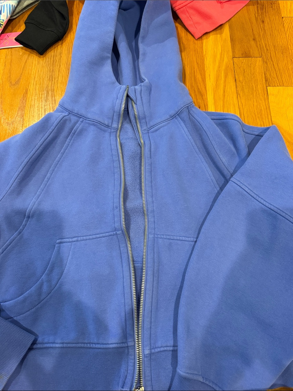 lululemon athletica Blue/Periwinkle Full-Zip Hoodie Jacket s Small